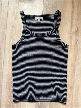 J Crew Featherweight cashmere ribbed tank top